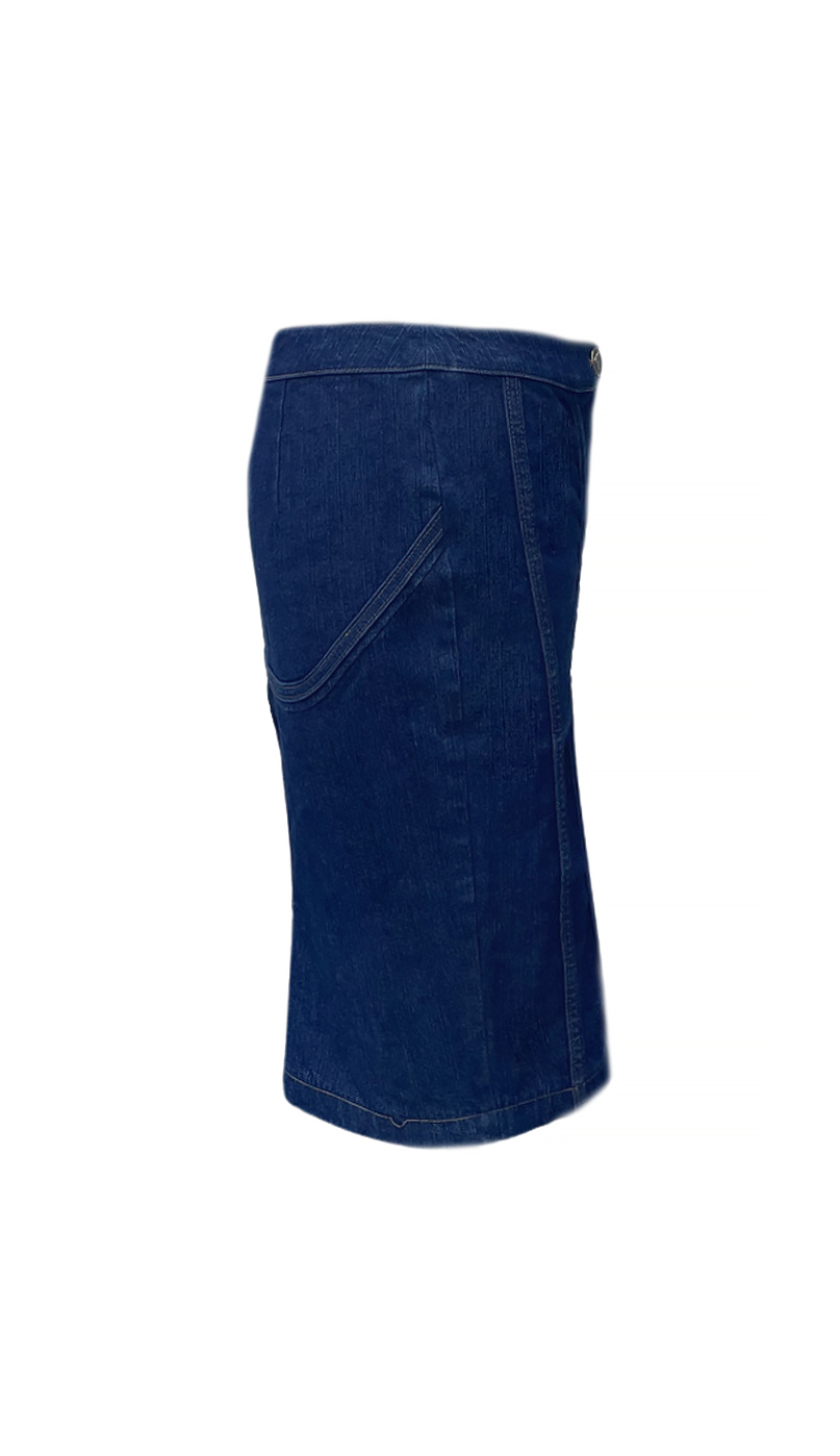 Джинсовая юбка Versace