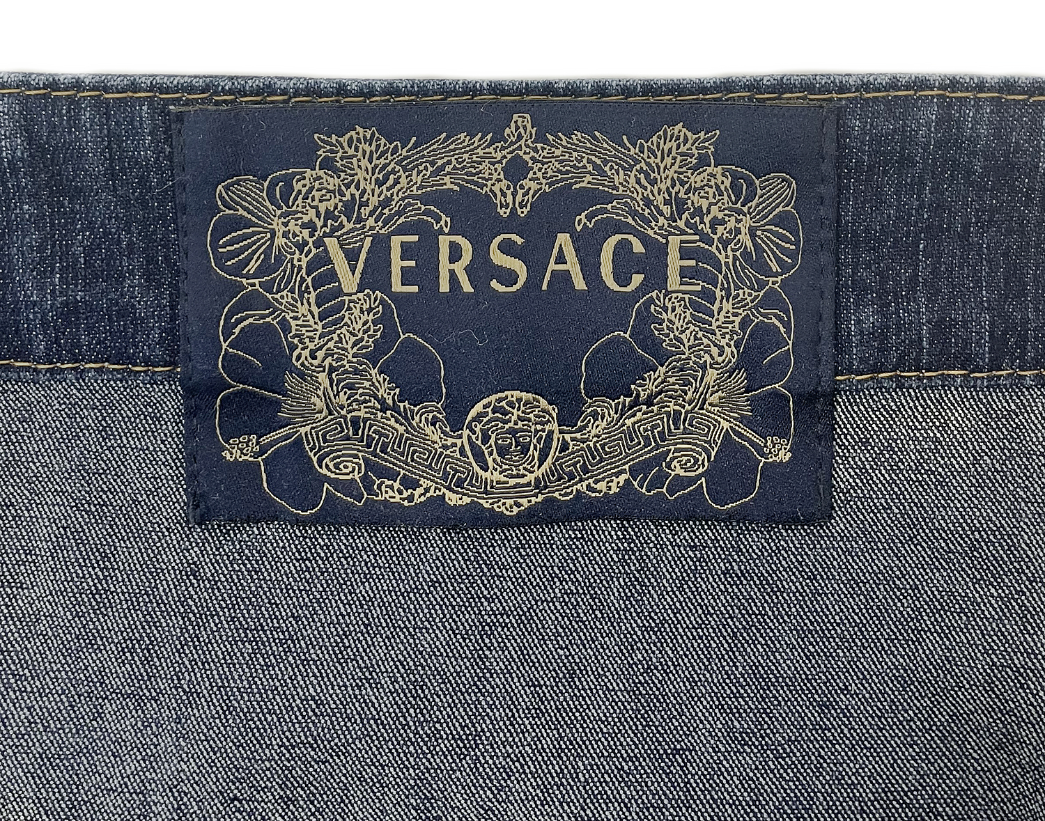 Джинсовая юбка Versace