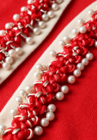 Укороченный кардиган Chanel с жемчугом