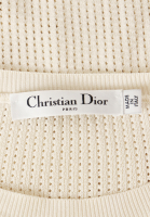 Футболка Christian Dior с окантовкой и перфорацией