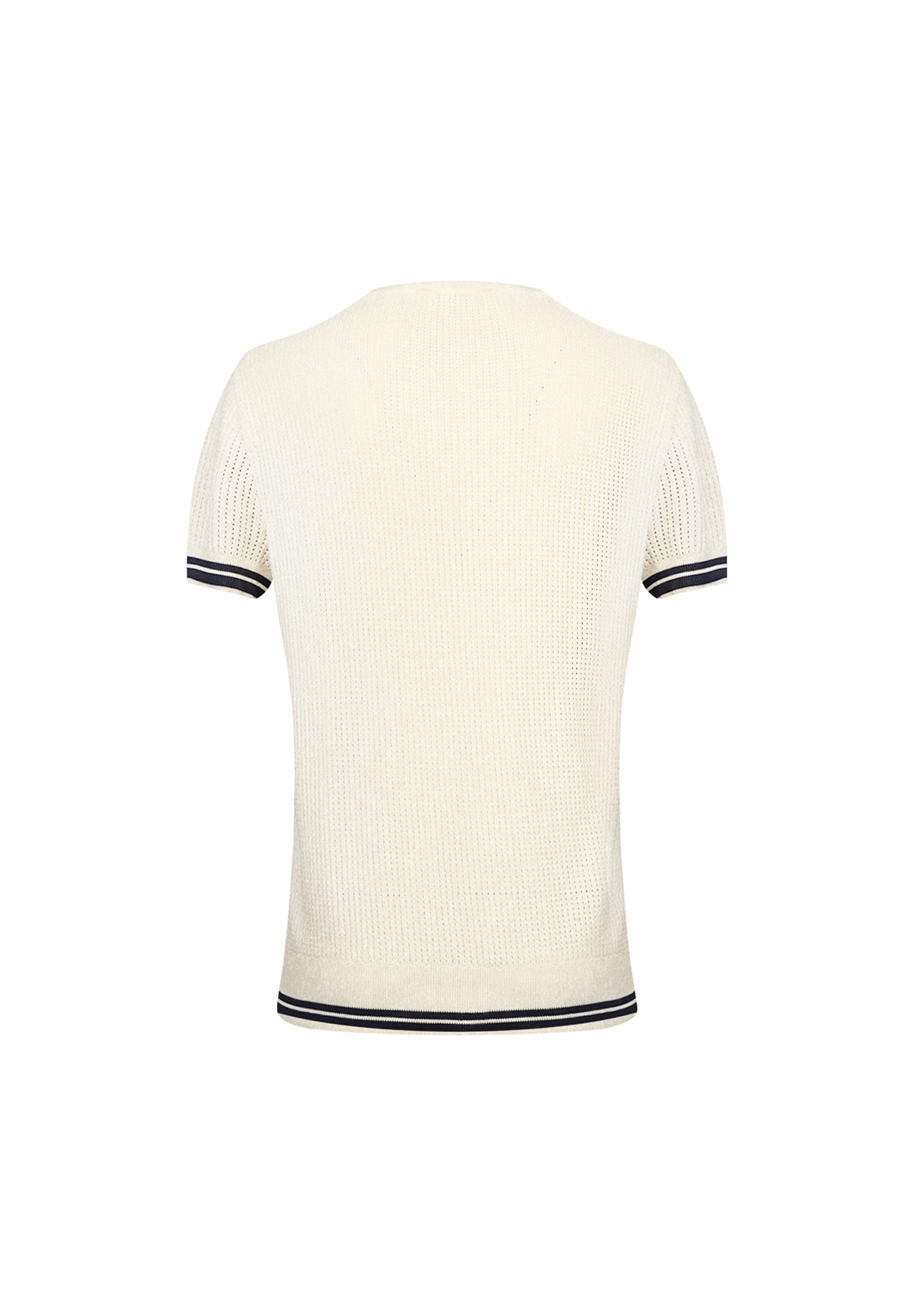 Футболка Christian Dior с окантовкой и перфорацией