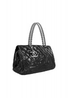 Черная сумка Chanel Paris Moscow 