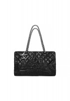 Черная сумка Chanel Paris Moscow 
