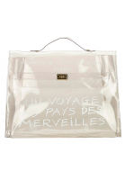 Прозрачная виниловая сумка Hermès Kelly