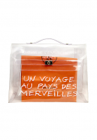 Прозрачная виниловая сумка Hermès Kelly