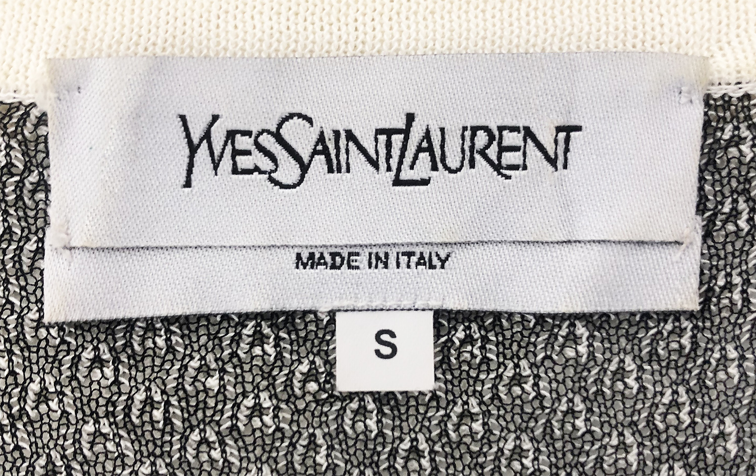 Хлопковое платье Yves Saint Laurent