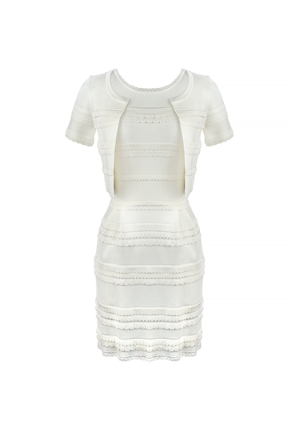 Комплект Christian Dior белое платье и топ