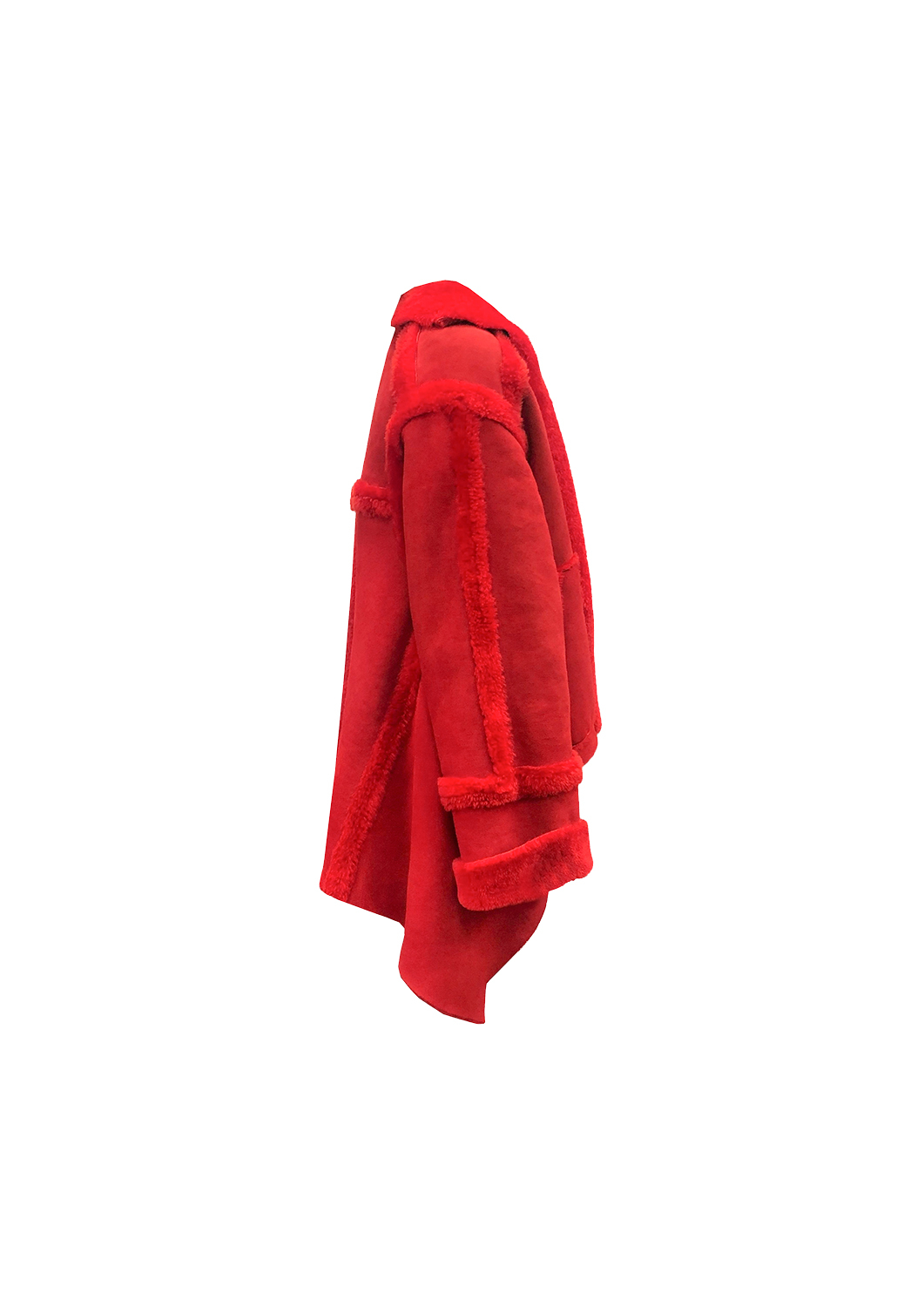 Красная Дублёнка Bottega Veneta