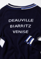 Кашемировый кардиган Chanel с оторочкой