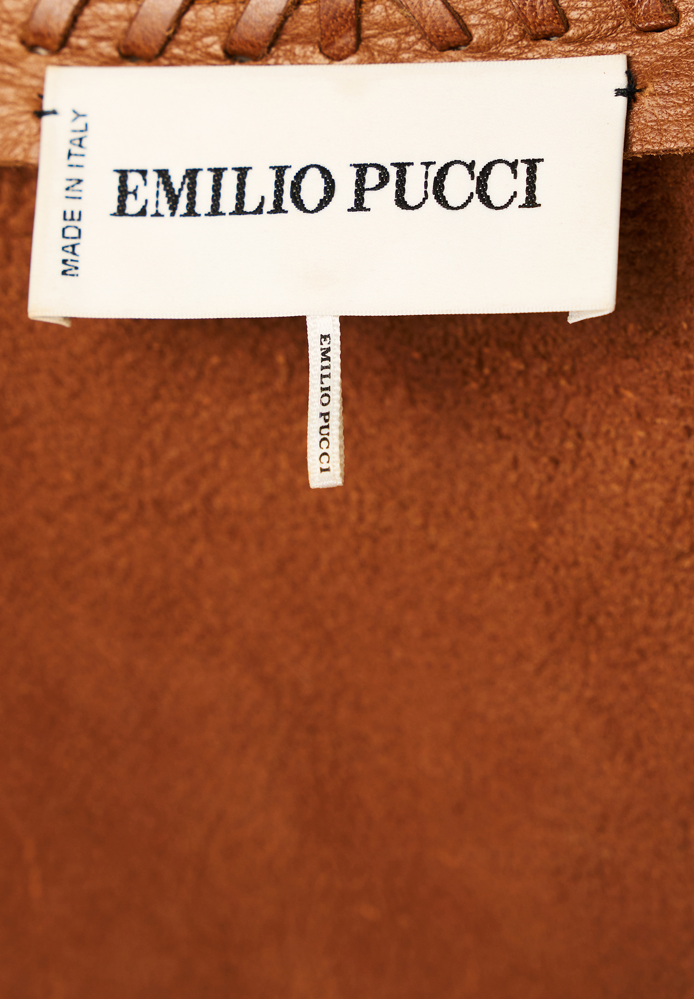 Жилет Emilio Pucci с бахромой