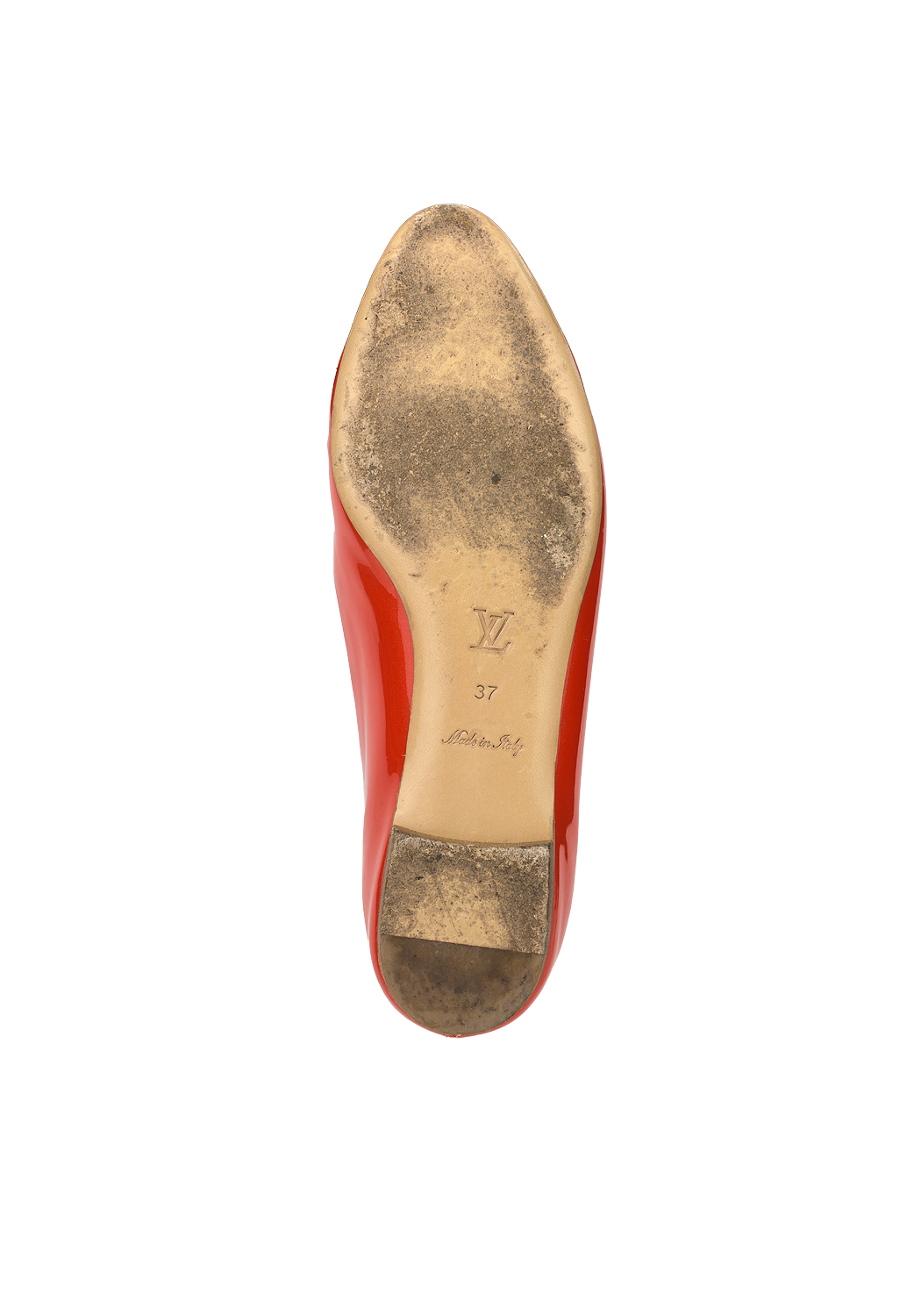 Лаковые балетки Louis Vuitton