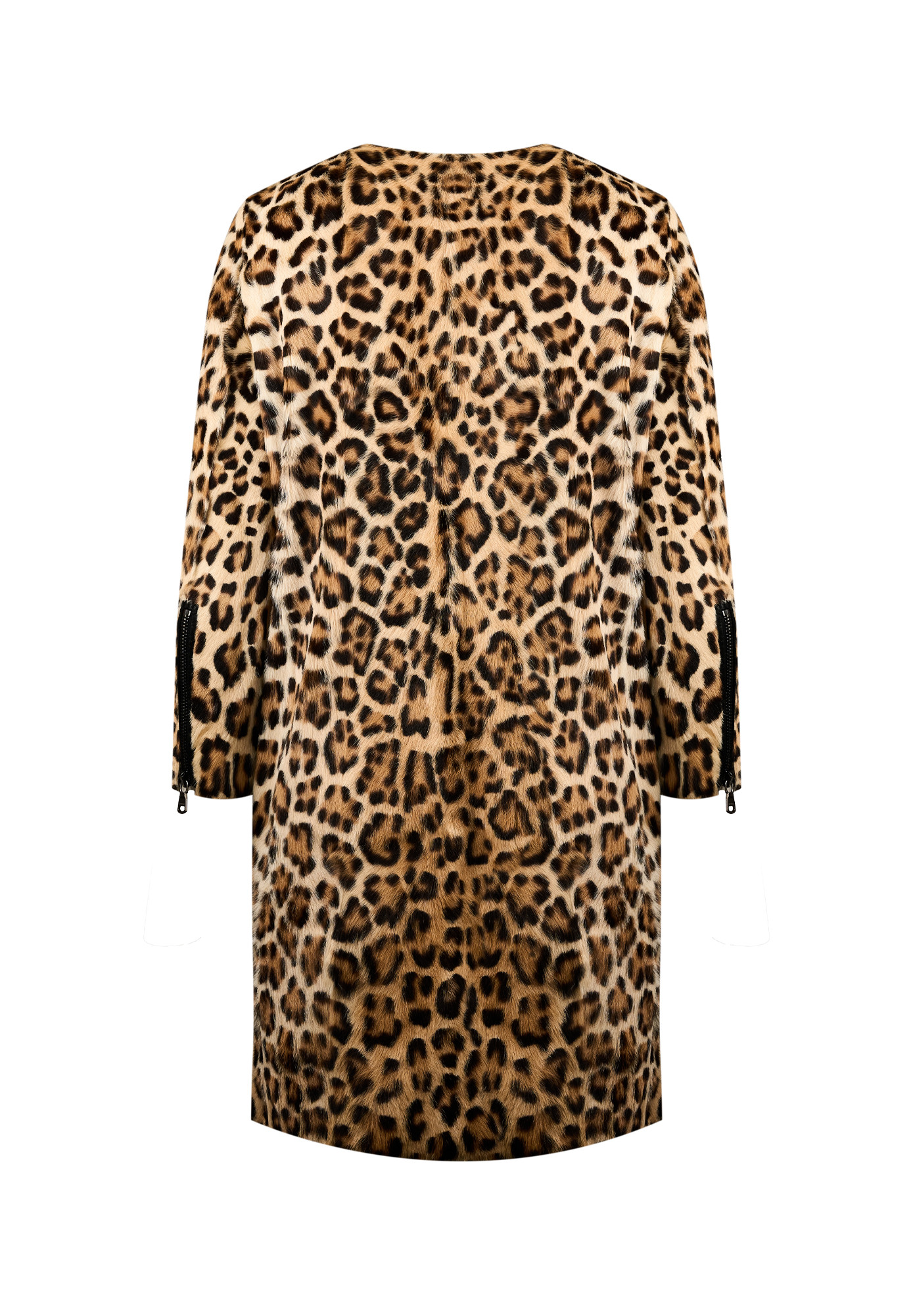 Меховое леопардовое пальто Emilio Pucci