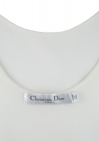 Белое платье Christian Dior