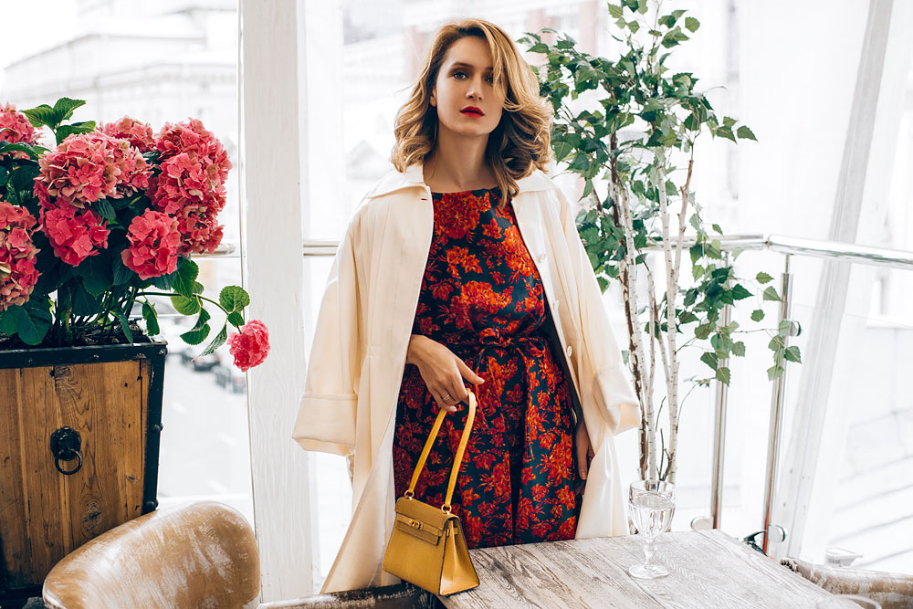 Горчичная сумка Hermès Mini Kelly