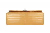 Бежевая сумка Chanel Chevron Jumbo Classic Double Flap