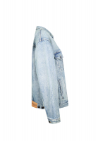 Джинсовая куртка Balenciaga с вышивкой