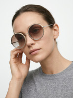 Солнцезащитные очки Chanel с плетением