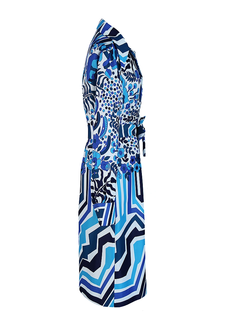 Платье-рубашка Lanvin с принтом