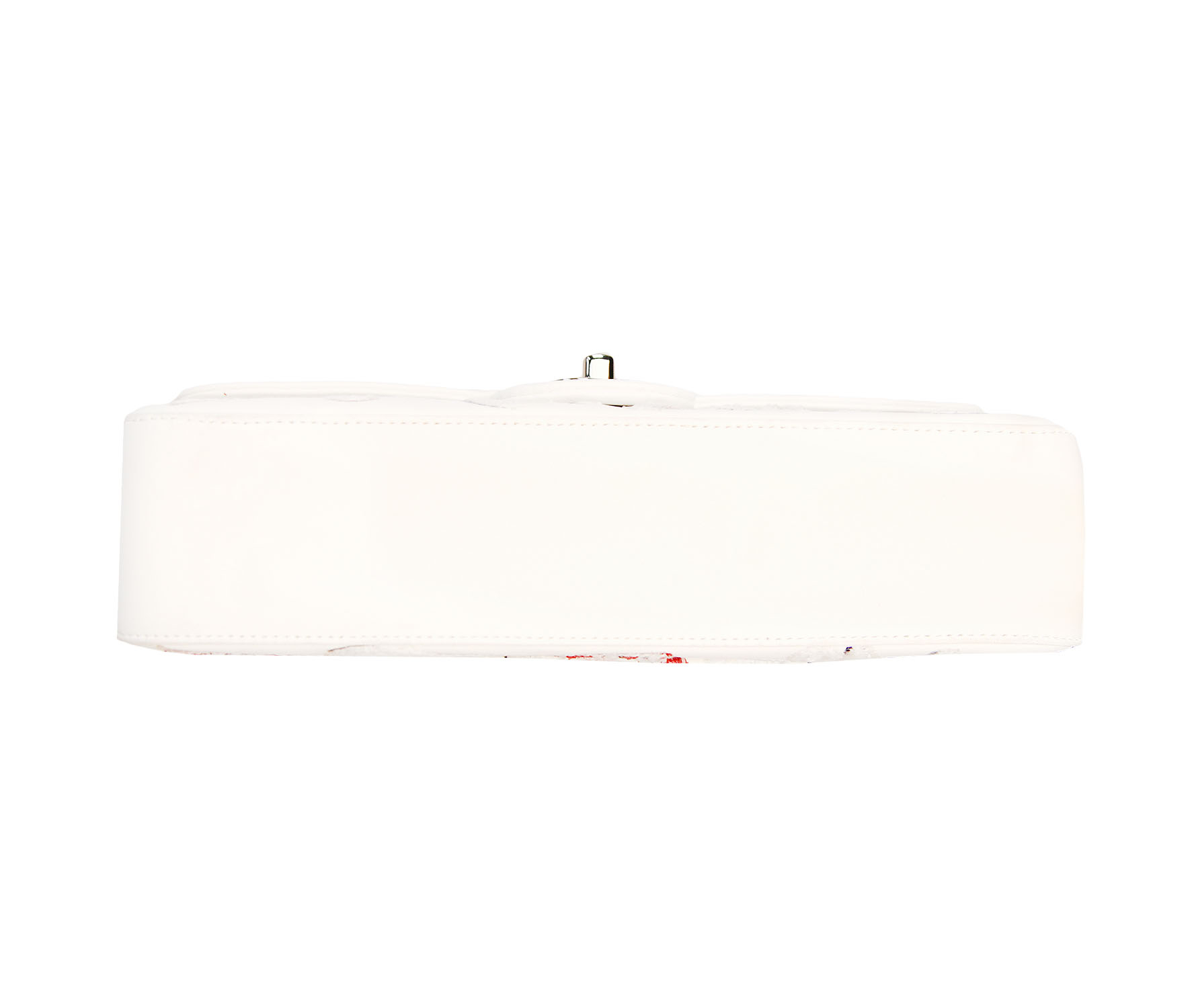 Лимитированная белая сумка Chanel 2.55