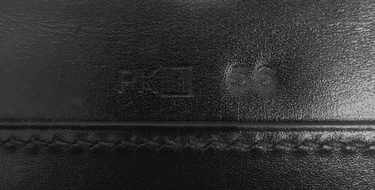 Клатч Hermès Goodlock Noir Chamonix