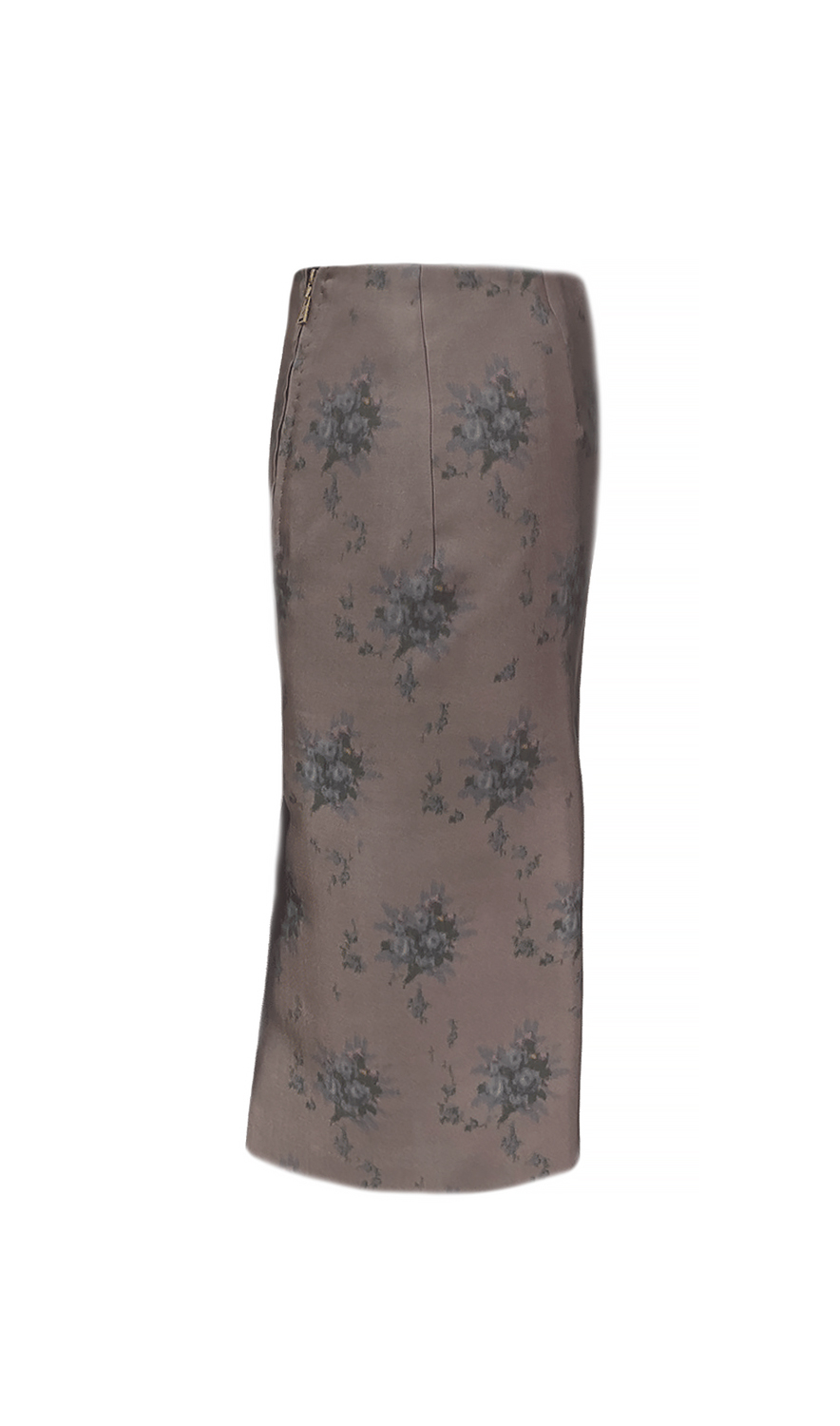 Юбка Louis Vuitton с цветами