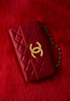 Красная сумка Chanel Classic Flap