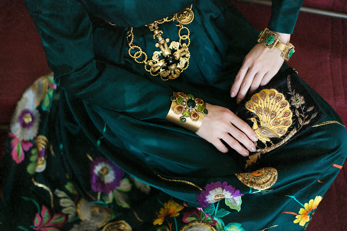 Колье Castlecliff с ацтекской подвеской