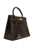 Сумка Hermès Kelly 28 Chocolate Box Retourne