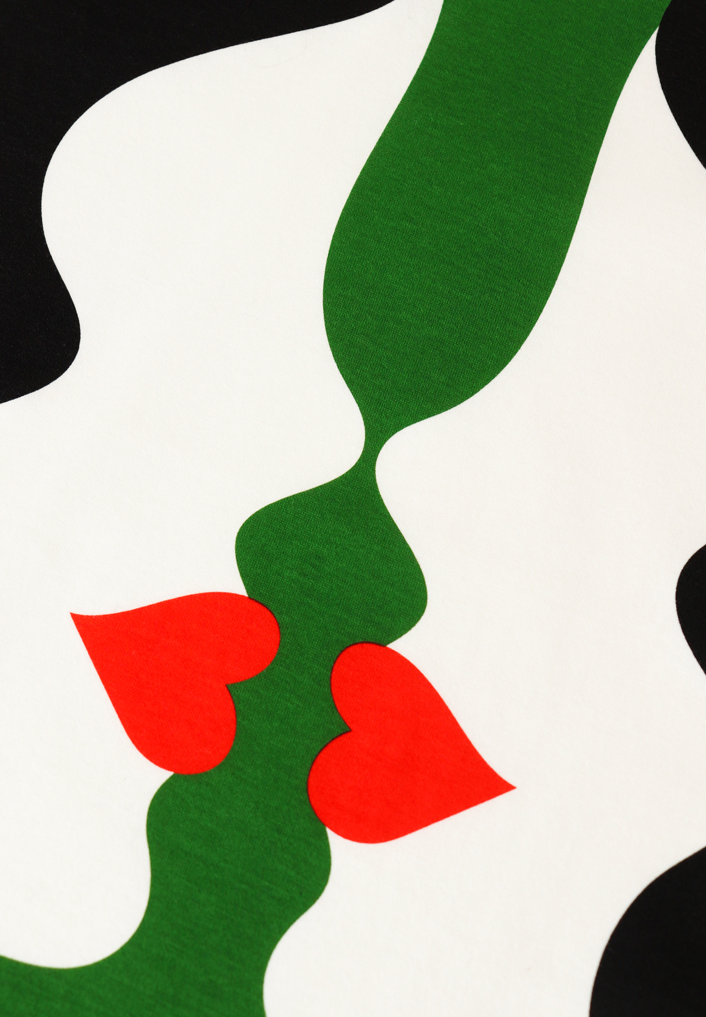 Белая футболка Prada с принтом