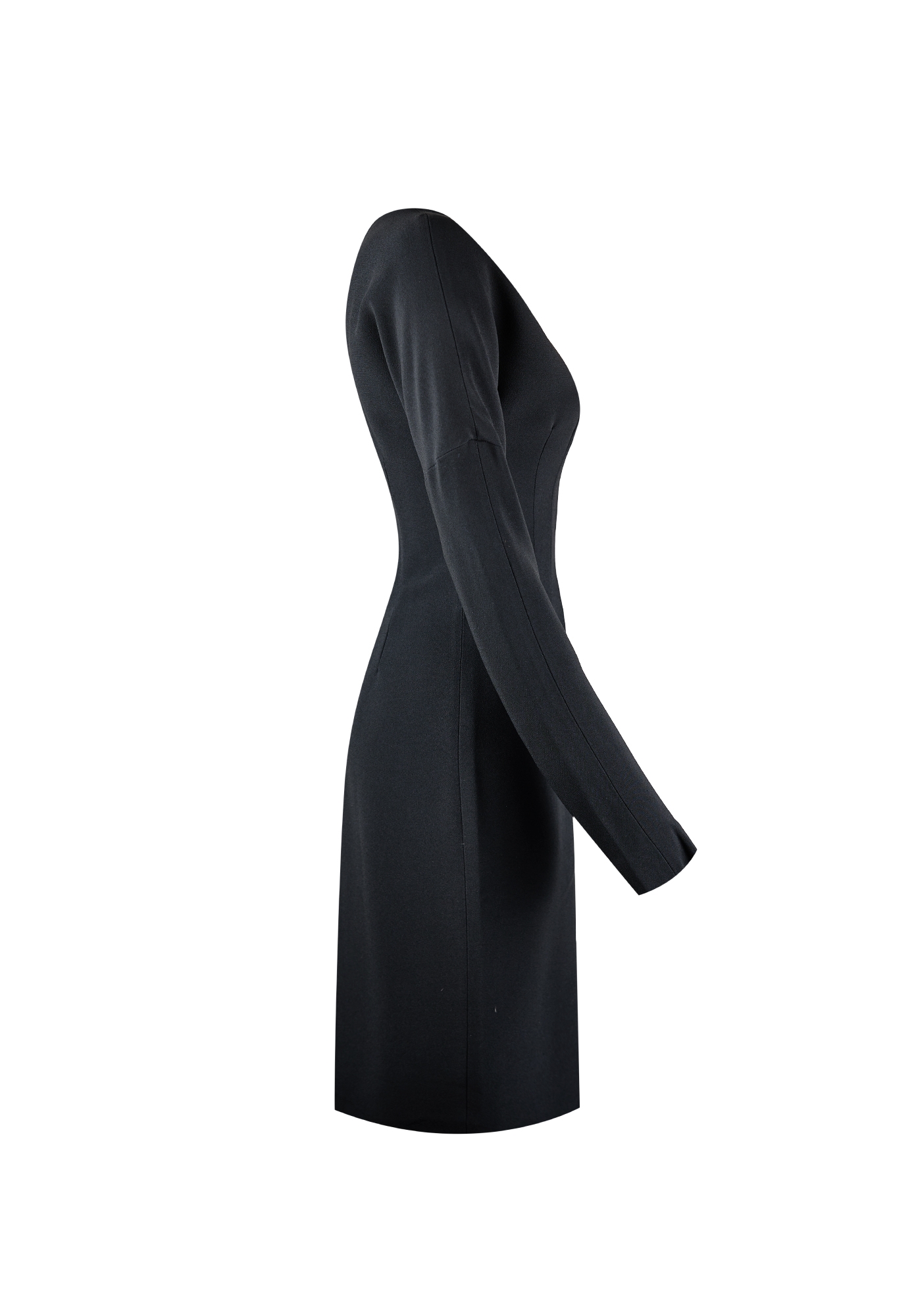 Черное платье Prada