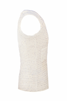 Бело-голубой топ Chanel