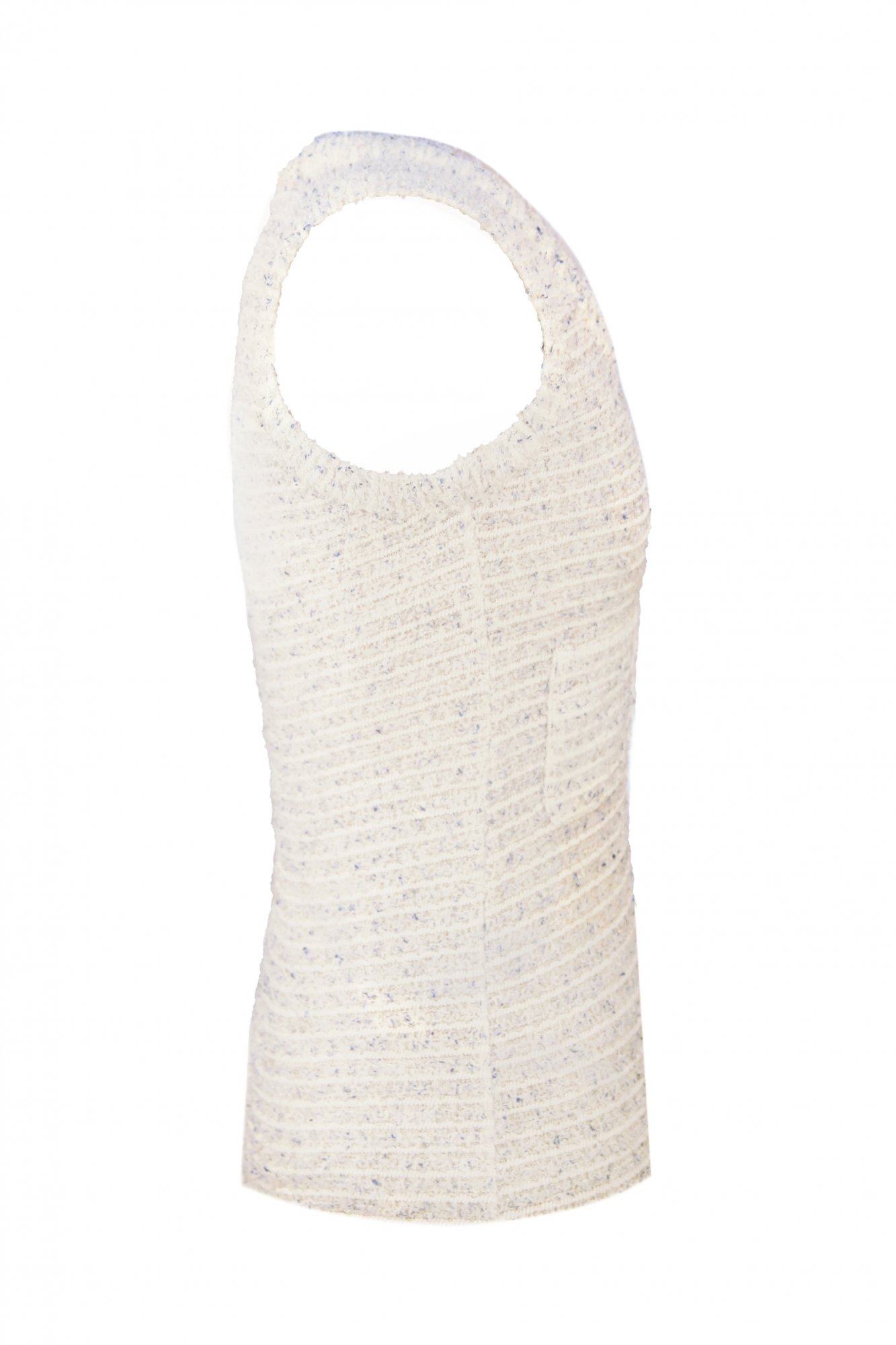 Бело-голубой топ Chanel