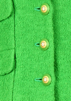 Насыщенно зеленый жакет Chanel