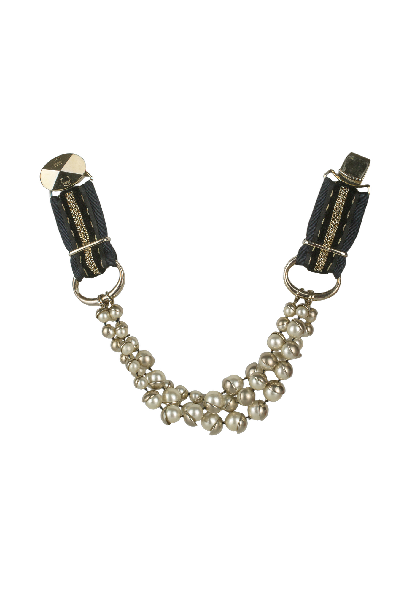 Массивное колье Christian Dior с жемчугом