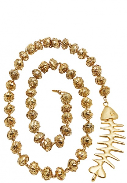 Пояс Chanel с рыбой