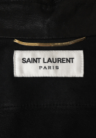 Кожаная рубашка Saint Laurent