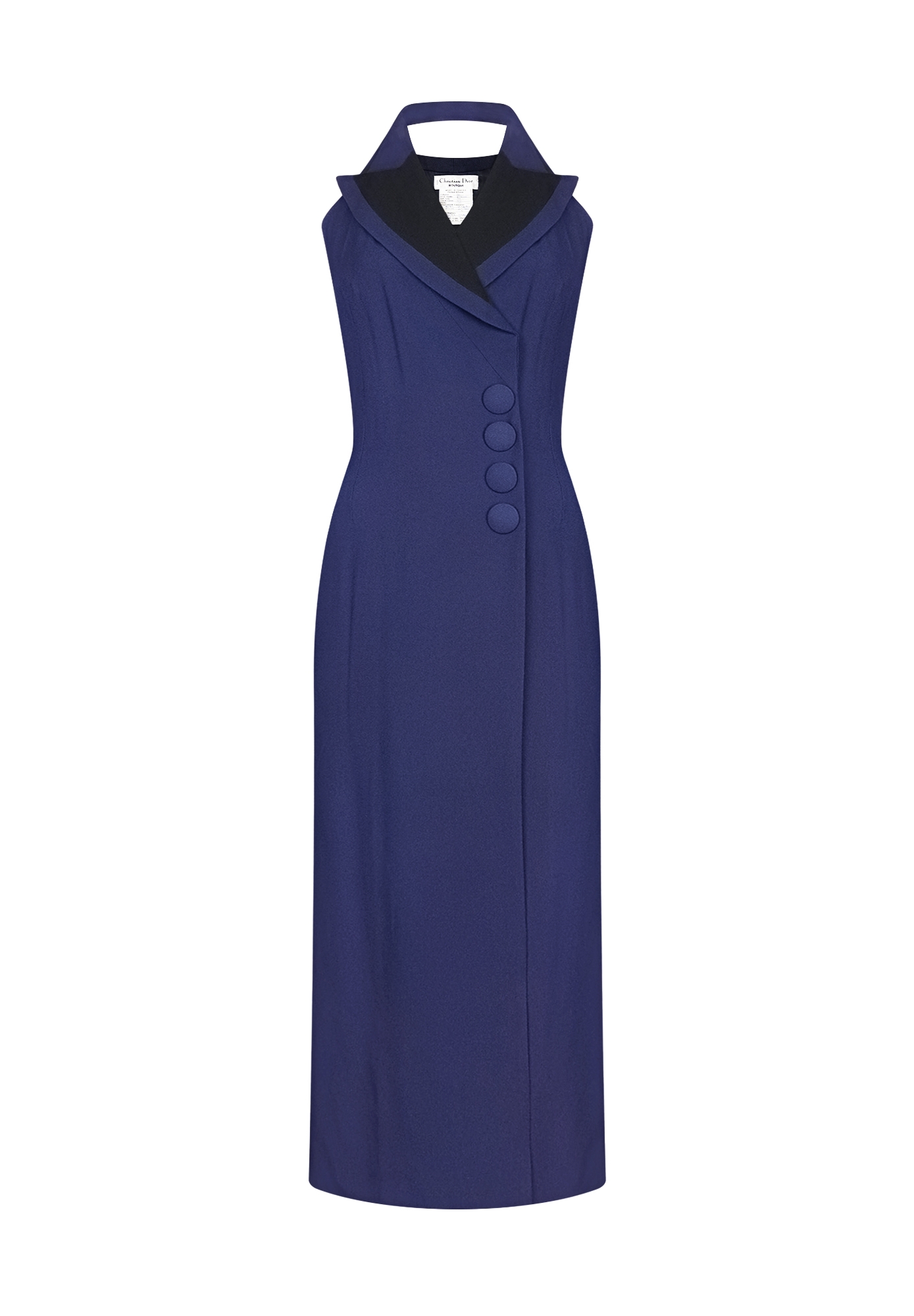 Вечернее платье Christian Dior с открытой спиной