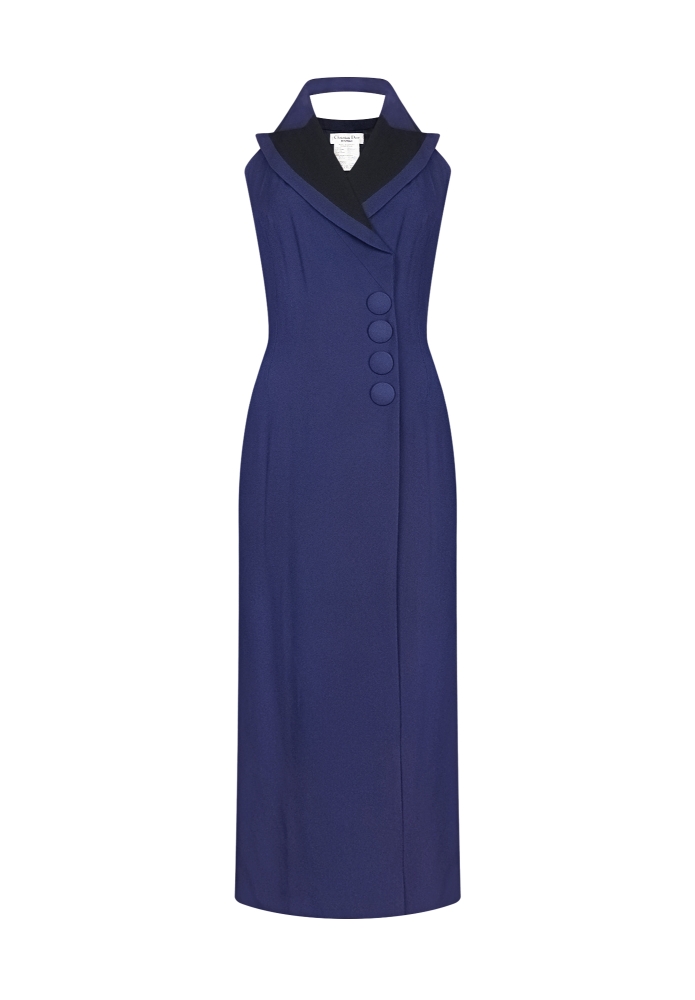 Вечернее платье Christian Dior с открытой спиной