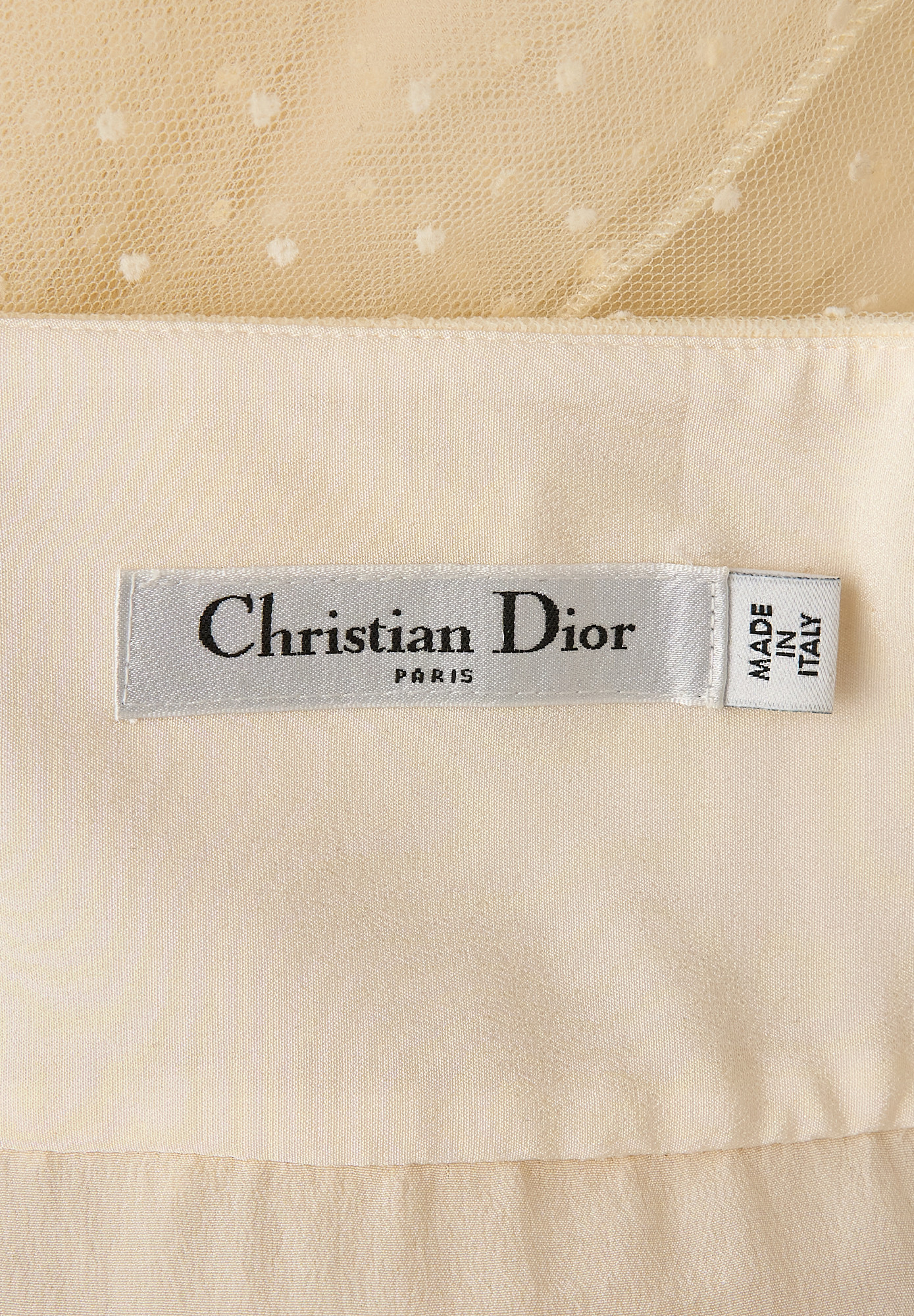Юбка Christian Dior в горошек