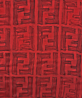 Шелковый шарф Fendi