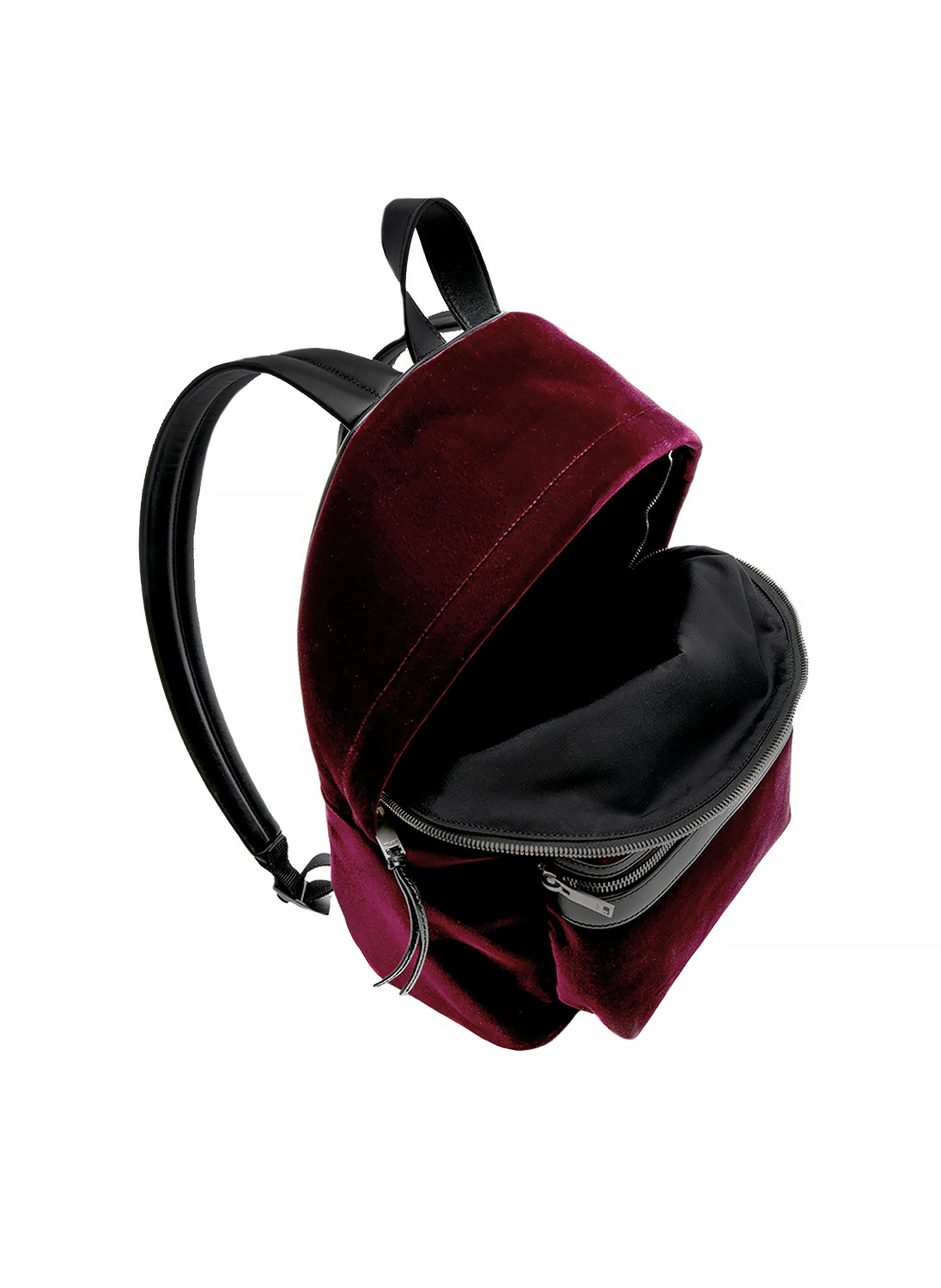 Бархатный рюкзак Saint Laurent