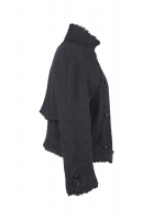 Чёрный жакет трансформер Chanel