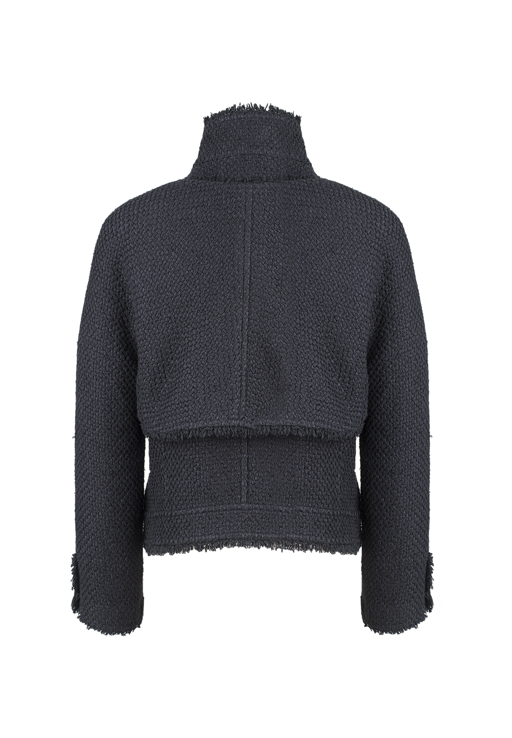 Чёрный жакет трансформер Chanel