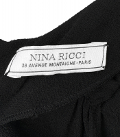 Черное платье Nina Ricci