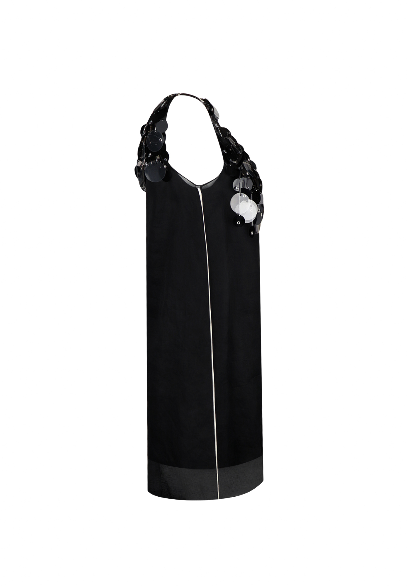 Коктейльное платье Prada с пайетками