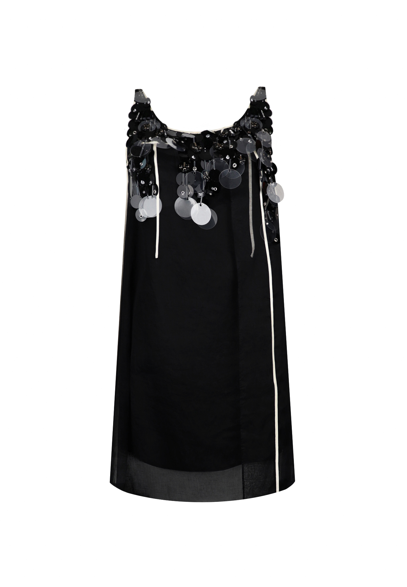 Коктейльное платье Prada с пайетками