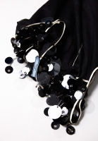 Коктейльное платье Prada с пайетками