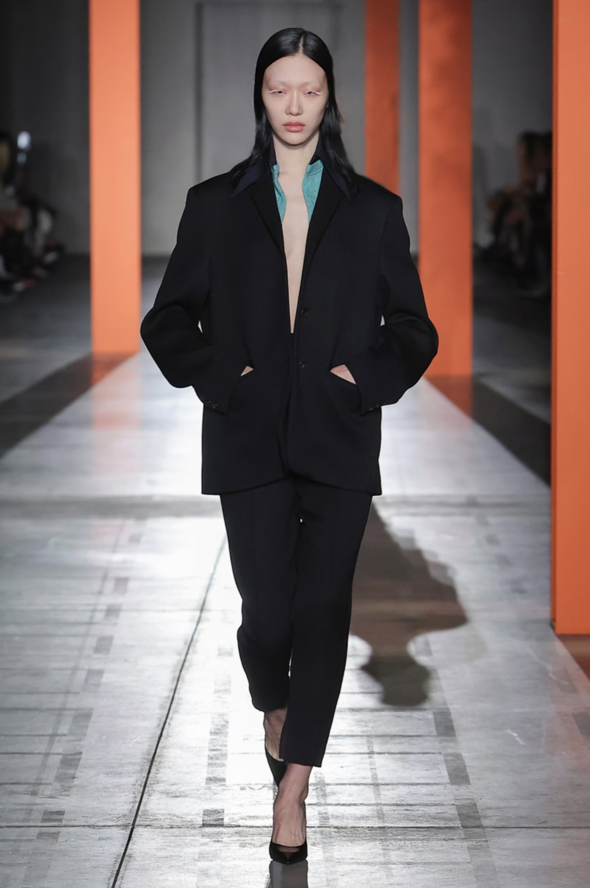 Жакет Prada с многослойным воротником 