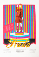 Белая футболка Prada с принтом и вышивкой