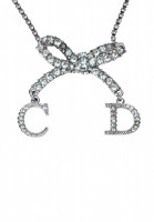 Миниатюрное колье Christian Dior с бантом